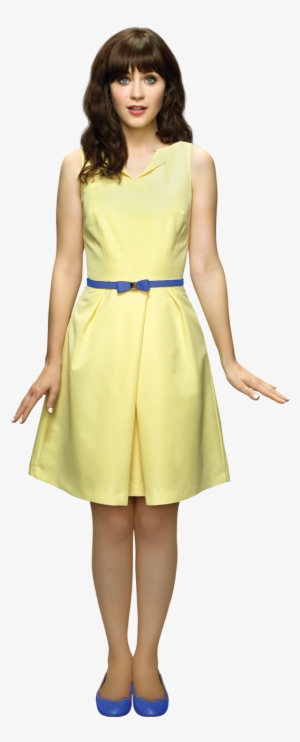 Girl Png Pic - New Girl Poster - Tv Show 11 X 17 Promo Zooey Deschanel