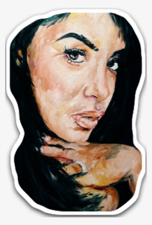 Picture Library Download Aaliyah Drawing 2pac - Oil Painting