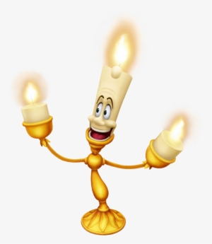 Lumiere Beauty And The Beast Cartoon Transparent Image - Beauty And The Beast Characters Png