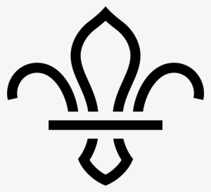 Fleur De Lis Marque Black Png - New Scout Logo Uk