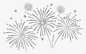 Fireworks Celebration Png Pic - Sketch