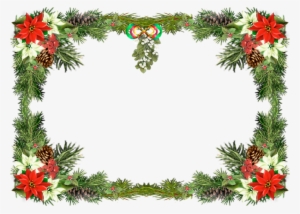 Christmas Frame Png Picture - Christmas Card Frame Png