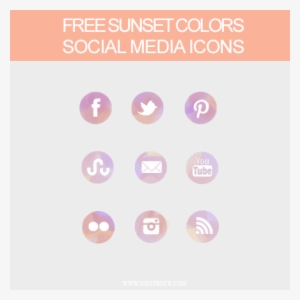 How To Install Social Media Icons On Blogger By Inkstruck - Circle