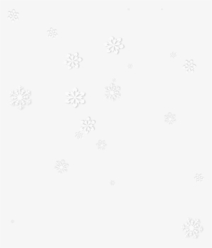 White Snowflake Png Free - Monochrome