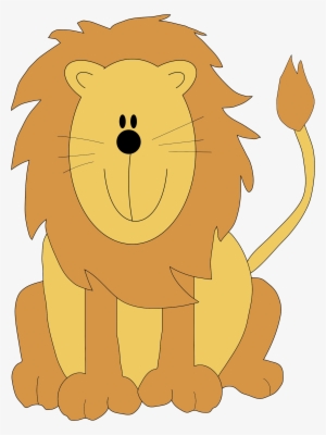 Cartoon Lion By - Cute Lion Clipart