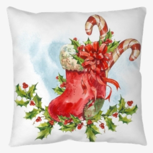 Watercolor Greeting Card With Christmas Socks, Ribbon, - Howard Arman: Christmas Surprises Cd