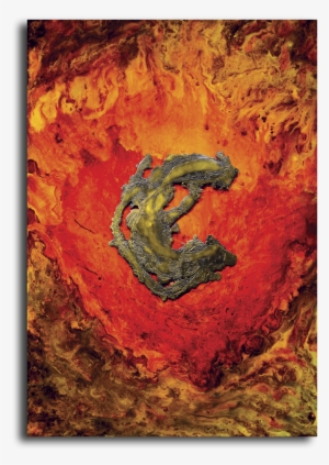 Frasca-halliday Nebula Volcanic Eruption Exposures - Painting