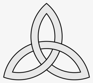 Triquetra Trinity Symbol - Simple Celtic Love Knot