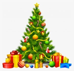 Merry Christmas Tree Clip Art - Christmas Tree Clipart