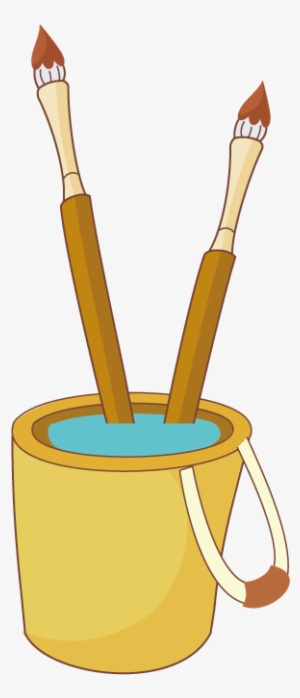 Watercolor Painting Cartoon - Watercolor Painting