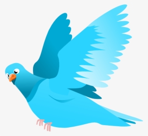 Blue Bird Clip Art At Clker - Blue Bird Flying Clipart