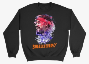 Crewneck Sweatshirt / Black / S Rasheed Wallace Watercolor