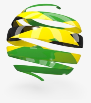Illustration Of Flag Of Jamaica - South African Flag Logos