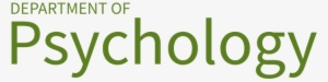 Department Of Psychology - Psychology Careers Transparent Background