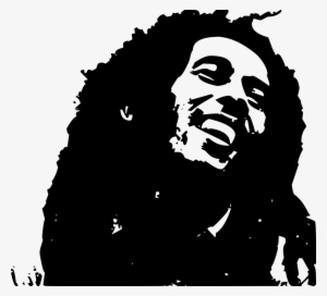 Svg Jamaica People Musician - Bob Marley Vector Png