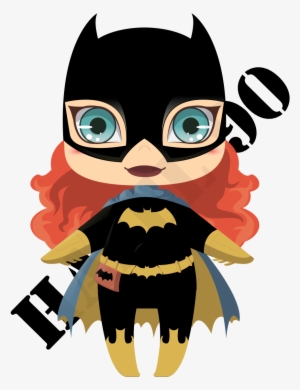 Batgirl Batman Catwoman Bane Batwoman - Batgirl Chibi Png