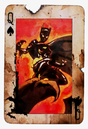 Cards 0003 Batgirl - Painting