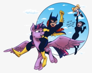 Saturdaymorningproj, Ashi, Batgirl, Bubbles , Crossover, - Twilight Sparkle Batgirl