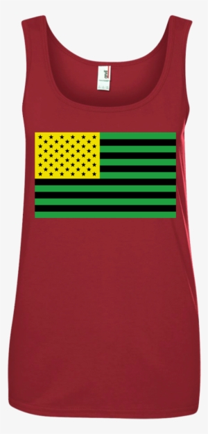 Usa Flag With Jamaica Flag Colors - Never Underestimate A December Woman