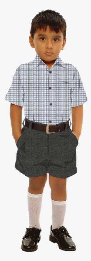 Boy With Shirt And Trouser - School Girl & Boy