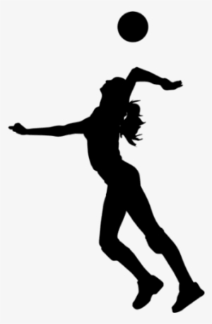 Free Png Volleyball Player Png Images Transparent - Volleyball Player Silhouette Png