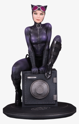 Sideshowtoy Dc Comics Catwoman Statue Dc Collectibles - Dc Cover Girls Catwoman By Joelle Jones Statue