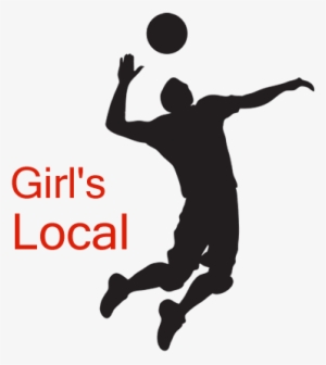 Girls Local - Boys Volleyball Clip Art