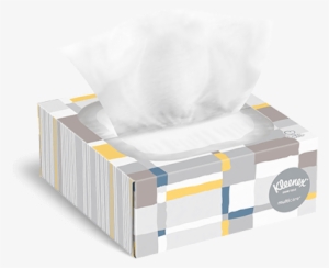 Blue And Yellow Kleenex Multicare Cube Slider Tissue - Large Box Of Facial Tissues