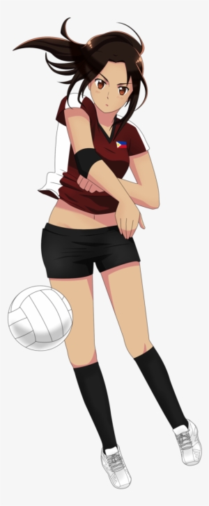 Philippines - Anime Girl Volleyball Uniform