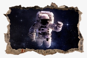 Hole Astronaut - Astronaut Floating In Space