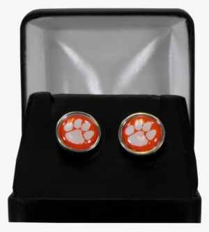 Clemson Paw Cufflinks - Eye Shadow