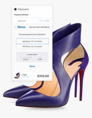 Consumer Financing Purple Shoes - Christian Louboutin Blue Pump