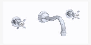 Perrin & Rowe Three Hole Wall Mounted Country Basin