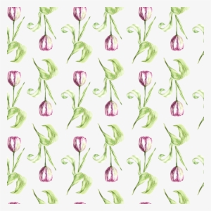This Graphics Is Fresh Green Small Floral Transparent - Flower