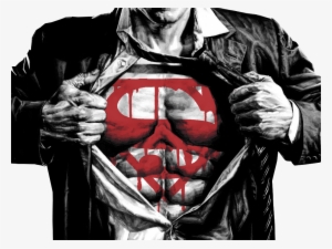 Bad Superman - Superman Ripping Shirt Off