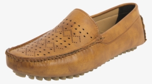 Leather Loafer Driving Shoe - Shoe