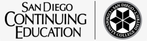 Ce Logo With District Seal Horizontal - San Diego Continuing Education