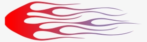 Flames Clipart Race Car - Car Flames Png