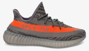 Sneaker Png Image Transparent - Yeezy Boost 350 Grey Orange