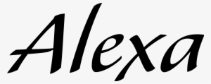 Alexa In Different Fonts