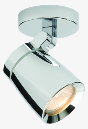 Chrome With Clear Glass 35w Gu10 Ip44 Double Insulated