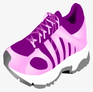 Best Related Of Running Shoes Clipart - Girls Sneakers Clip Art