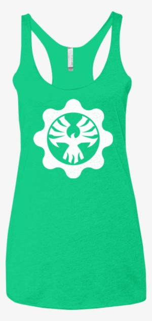 Gears Of War 4 Cog Emblem Women's Triblend Racerback
