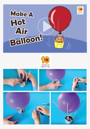 Fun Crafts For Kids - Balloon Rocket
