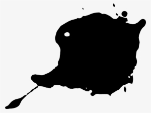 Paint Splatter Splash - Paint Splash Silhouette