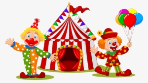 Circus Clipart High Wire - Circus Clowns
