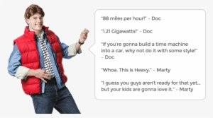 Alice In Wonderland Quotes - Back To The Future Characters Png