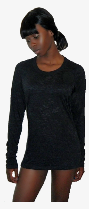 Blank Next Level Ladies Long Sleeve Tee Shirts - Long-sleeved T-shirt