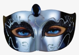 Pin Masquerade Masks Clip Art Transparent - Person Wearing Mask Transparent