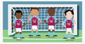 Ian Taylor Remembers The Day Villa Beat Arsenal To - Football Team Players Cartoon Png